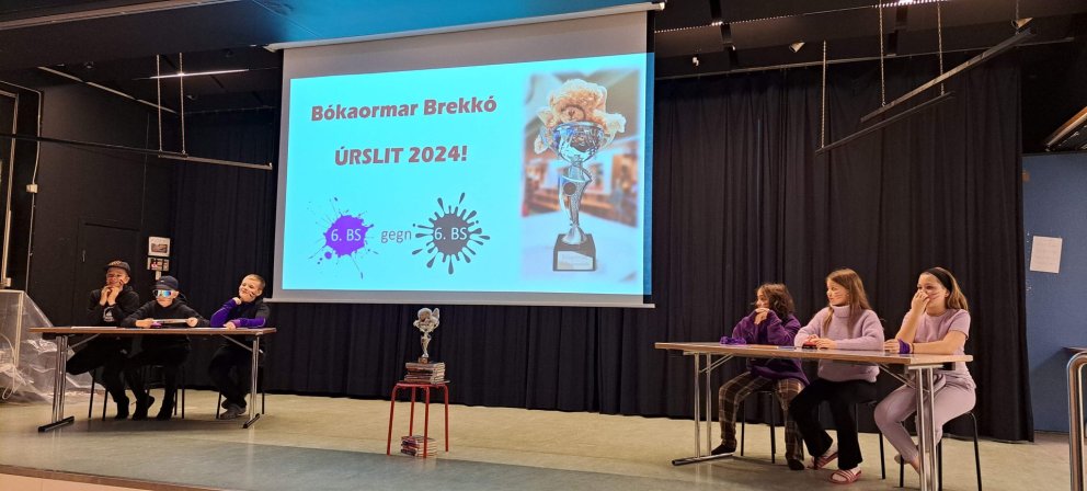 Bókaormar Brekkó - úrslit