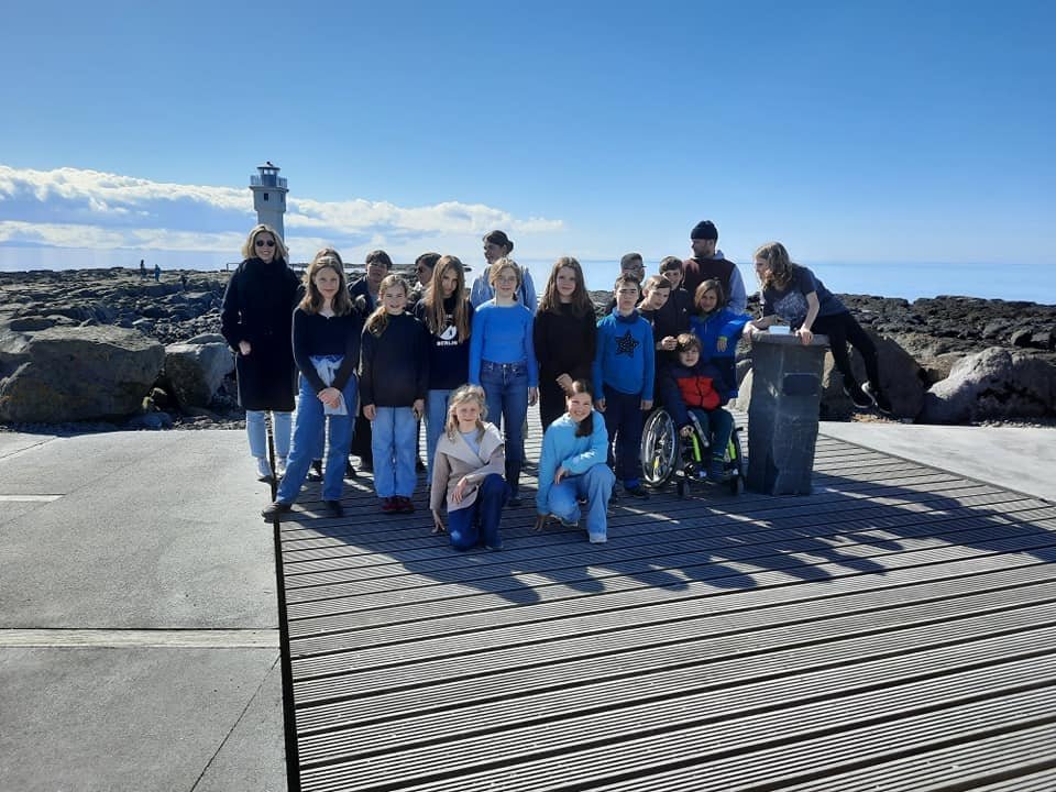 Þýskir vinir í heimsókn