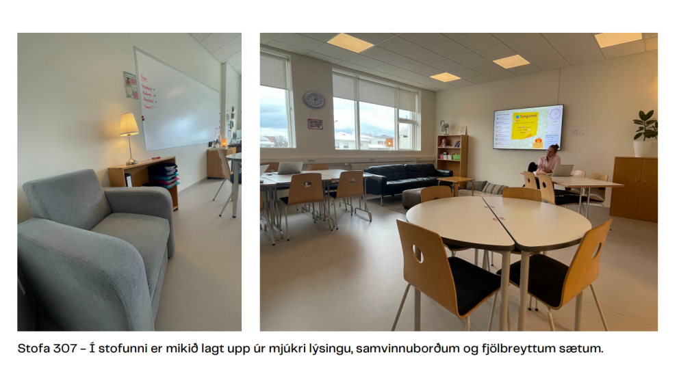 Viðurkenning fyrir námsrými