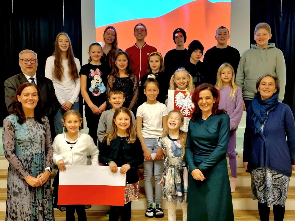 Forseti öldungardeildar Póllandsþings í heimsókn