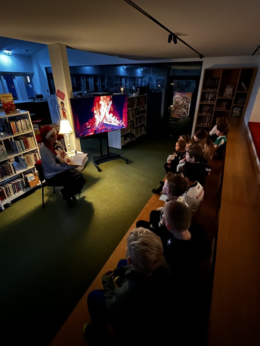 Jólalestur á bókasafninu