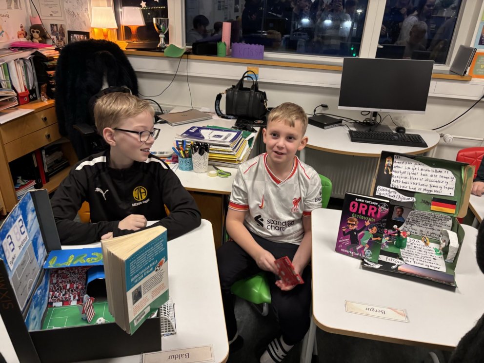 Skókassaverkefni í 6.bekk