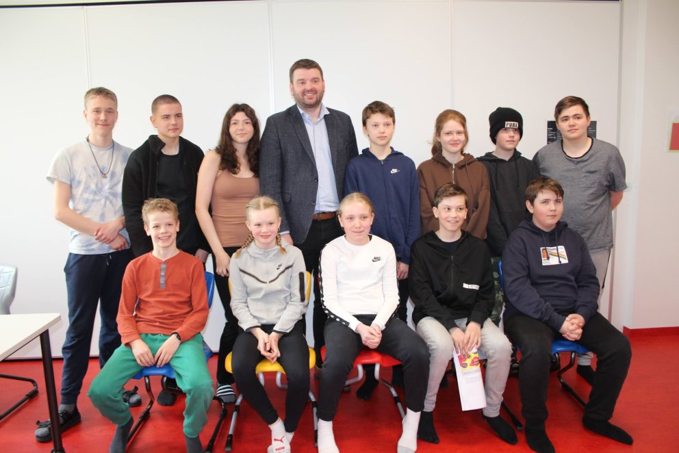 Heimsókn mennta- og barnamálaráðherra