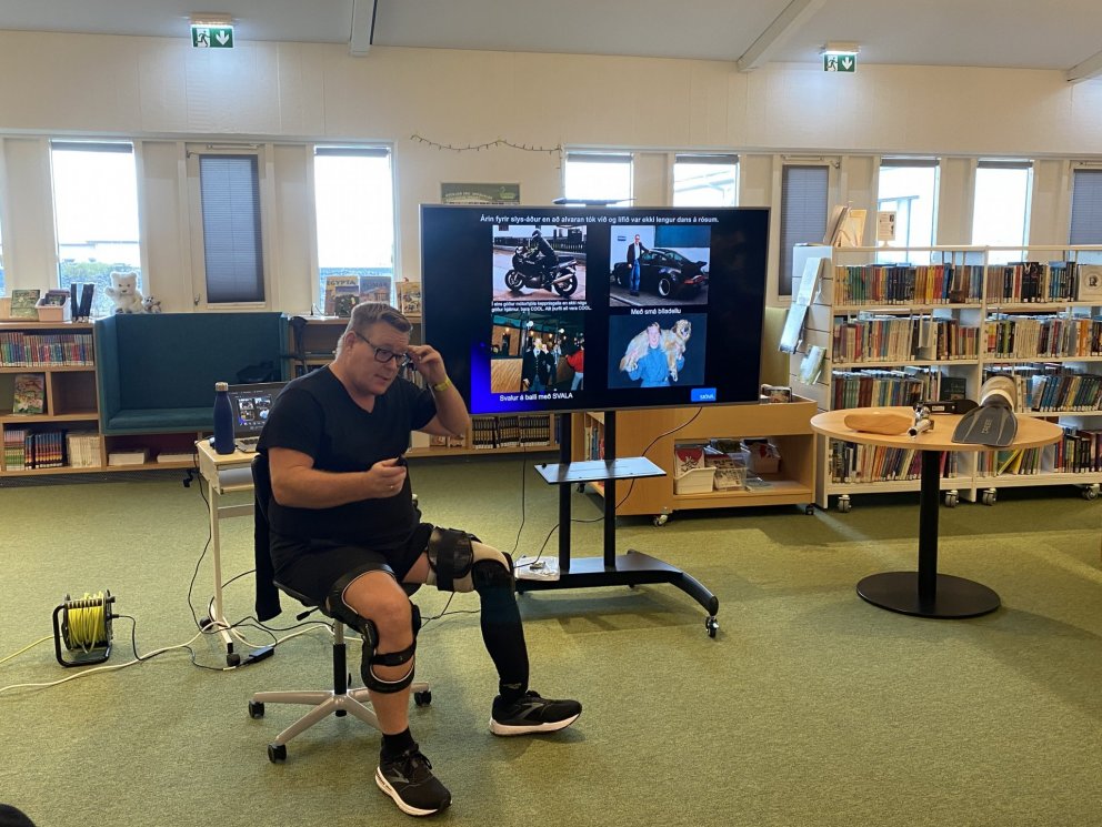 Benni Kalli heimsótti tíunda bekk