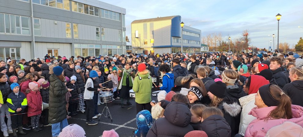 Trommað gegn einelti