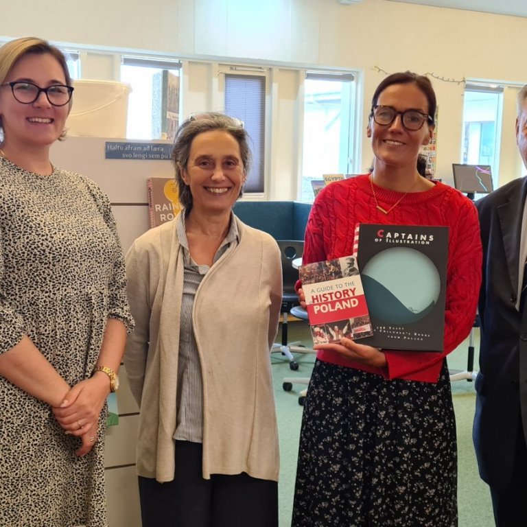 Sendiherra Póllands í heimsókn