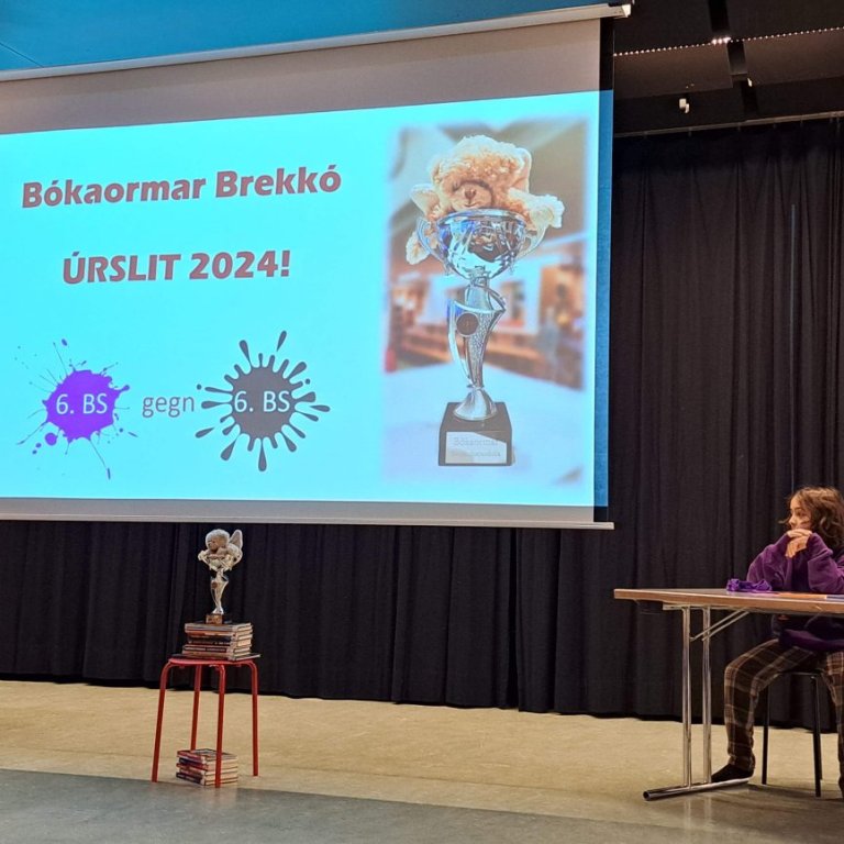 Bókaormar Brekkó - úrslit
