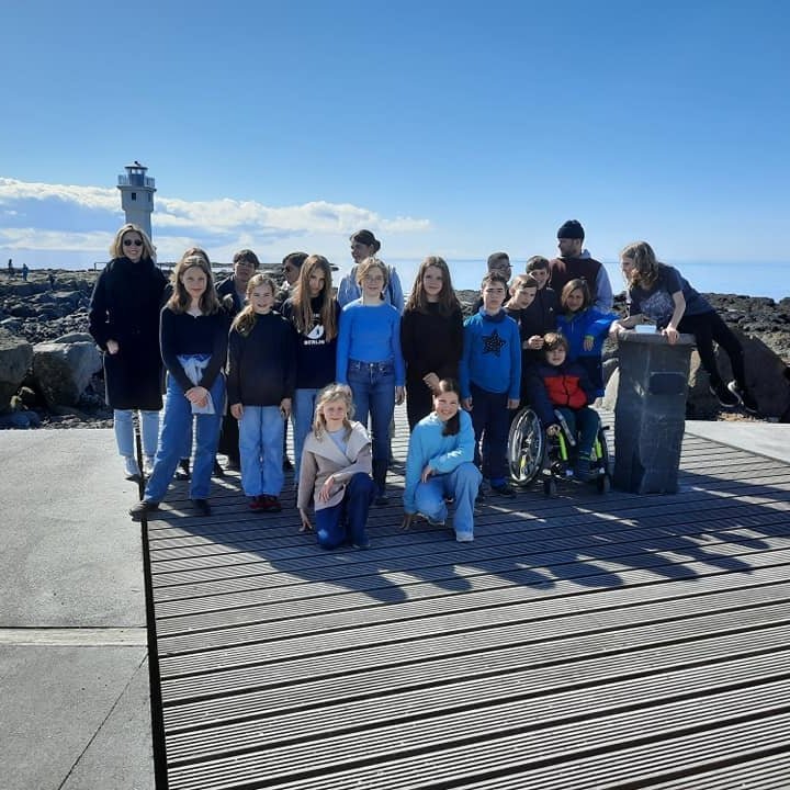 Þýskir vinir í heimsókn