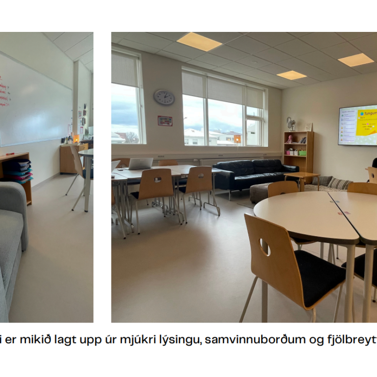 Viðurkenning fyrir námsrými