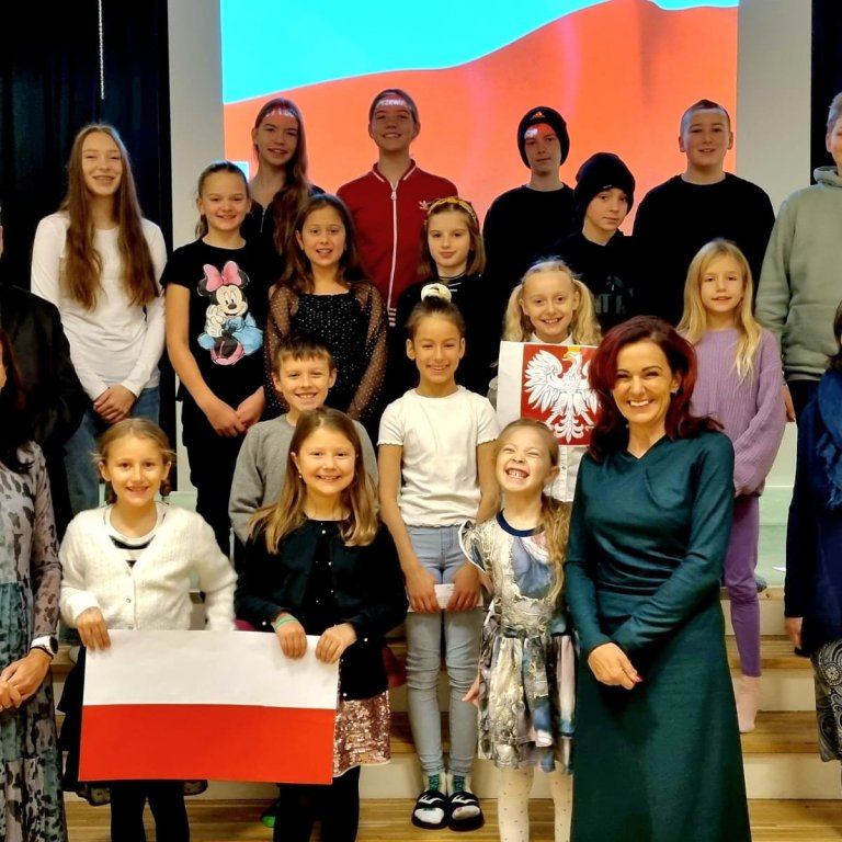 Forseti öldungardeildar Póllandsþings í heimsókn