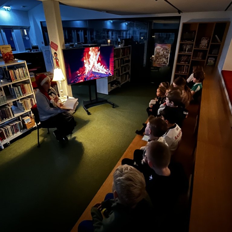 Jólalestur á bókasafninu