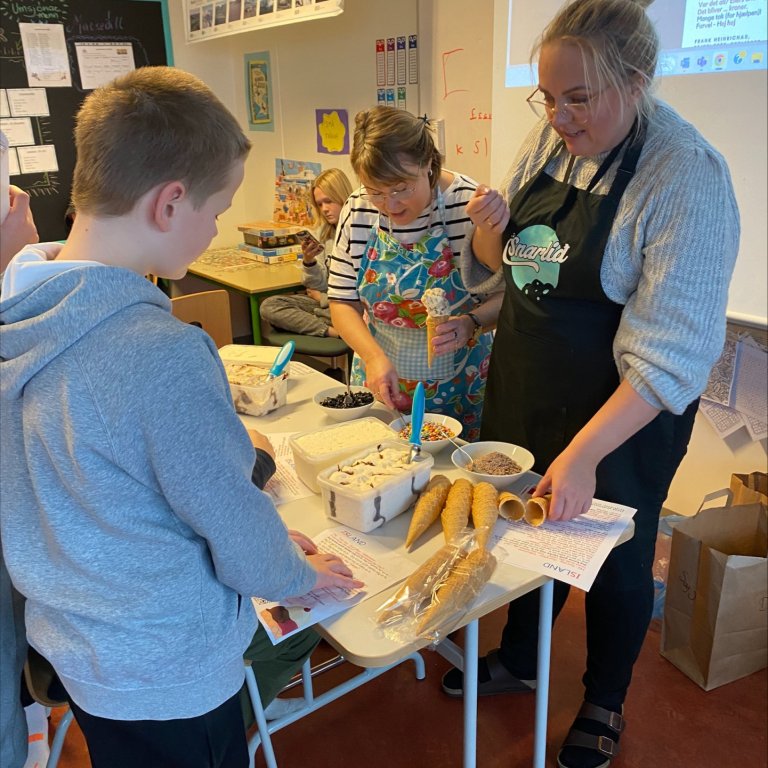 Jeg kunne godt tænke mig en softice med jordbær