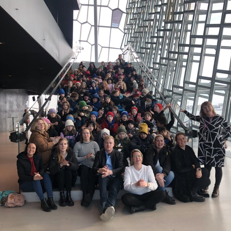 Þriðji og fjórði bekkur sækja Töfraflautuna heim í Hörpu