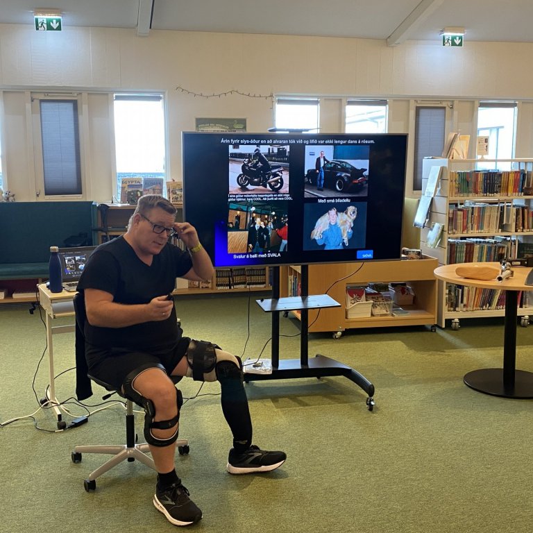 Benni Kalli heimsótti tíunda bekk