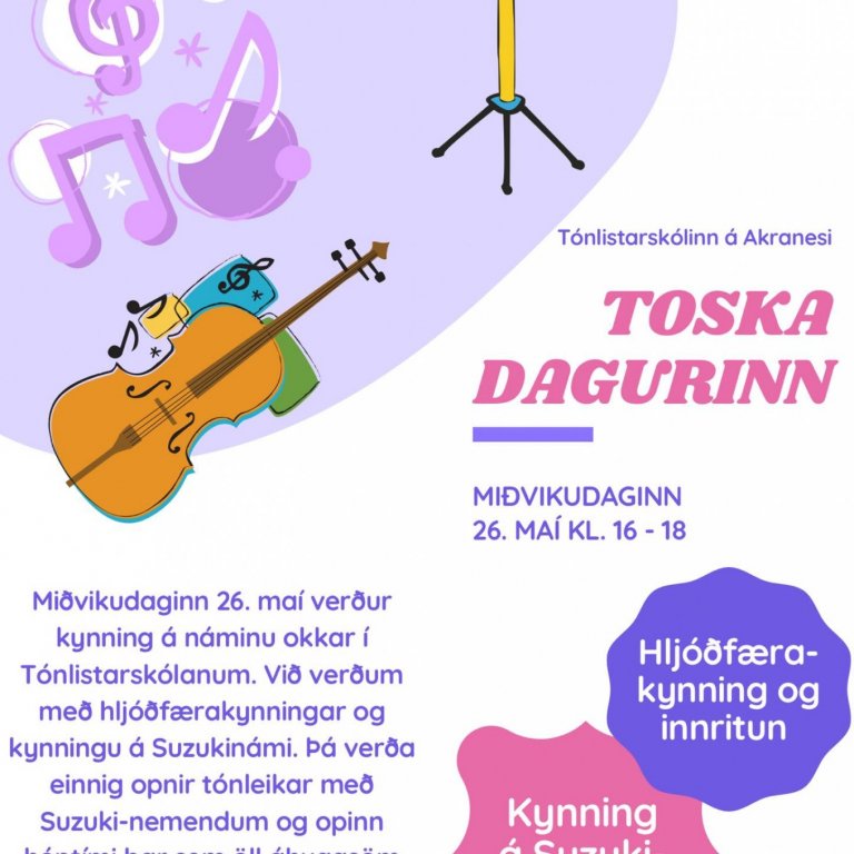 TOSKA dagurinn 26. maí